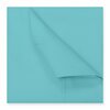 Kathy Ireland 300 Thread Count Organic Cotton Percale Sheet Set - Queen - Aqua 1292QNAQ